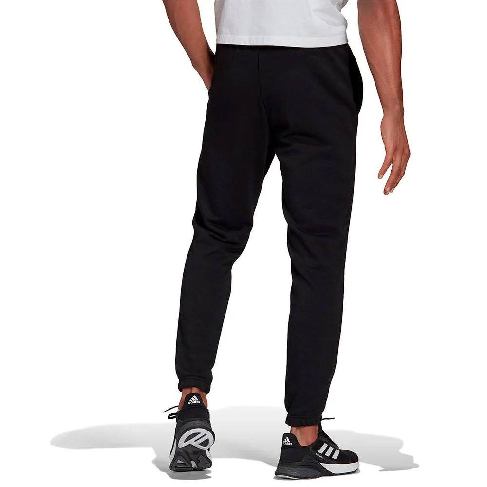 Adidas Sportswear Essentials French Terry Tapered Elastic Cuff Logo Pants 4 Adidas Sportswear Essentials French Terry Tapered Elastic Cuff Logo Pants - Image 2