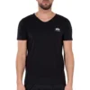 Alpha Industries Basic Small Logo V-Neck T-Shirt -FlexWardrobe Sales Shop alpha industries basic small logo v neck t shirt