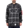 Alpha Industries Flannel Shirt -FlexWardrobe Sales Shop alpha industries flannel shirt