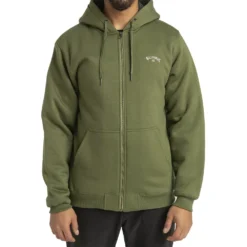 Billabong Arch Sherpa Full Zip Sweatshirt