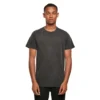 Build Your Brand Acid Washed Short Sleeve Round Neck T-Shirt -FlexWardrobe Sales Shop build your brand acid washed short sleeve round neck t shirt