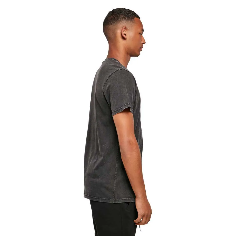 Build Your Brand Acid Washed Short Sleeve Round Neck T-Shirt 9 Build Your Brand Acid Washed Short Sleeve Round Neck T-Shirt - Image 7