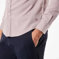 Dockers Slim Band Collar Long Sleeve Shirt -FlexWardrobe Sales Shop dockers slim band collar long sleeve shirt 5