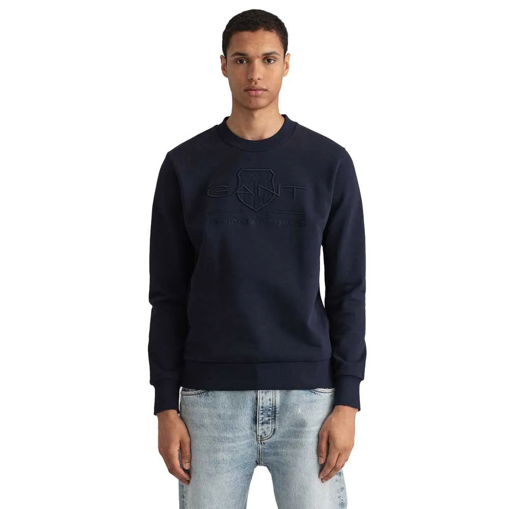 Gant D1 Tonal Archive Shield Sweatshirt 3 Gant D1 Tonal Archive Shield Sweatshirt