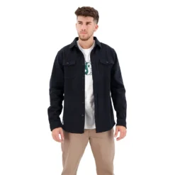 Globe Wanderer Shacket Long Sleeve Shirt