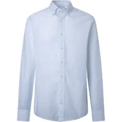 Hackett Flamed Pinstripe Long Sleeve Shirt