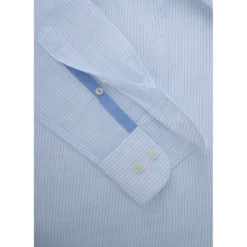 Hackett Flamed Pinstripe Long Sleeve Shirt -FlexWardrobe Sales Shop hackett flamed pinstripe long sleeve shirt 3