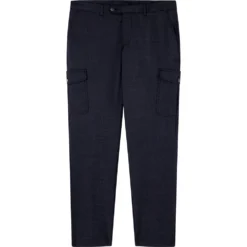 Hackett Tropical Wool Cargo Pants
