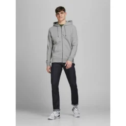Jack & Jones Basic Full Zip Sweatshirt -FlexWardrobe Sales Shop jack jones basic full zip sweatshirt 4