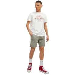 Jack & Jones Blu Booster Short Sleeve Crew Neck T-Shirt