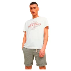 Jack & Jones Blu Booster Short Sleeve Crew Neck T-Shirt -FlexWardrobe Sales Shop jack jones blu booster short sleeve crew neck t shirt 6