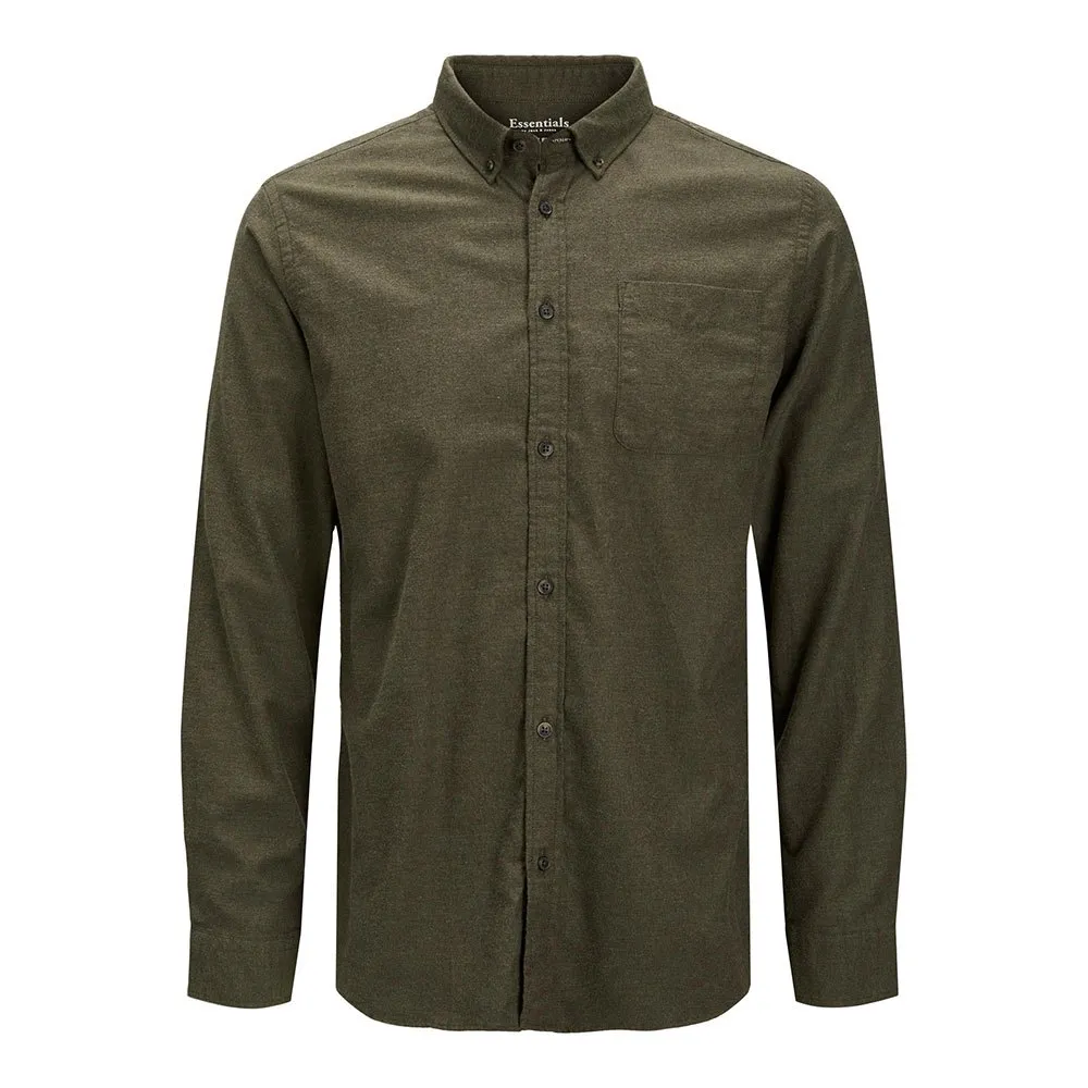 Jack & Jones Classic Melange Long Sleeve Shirt 3 Jack & Jones Classic Melange Long Sleeve Shirt