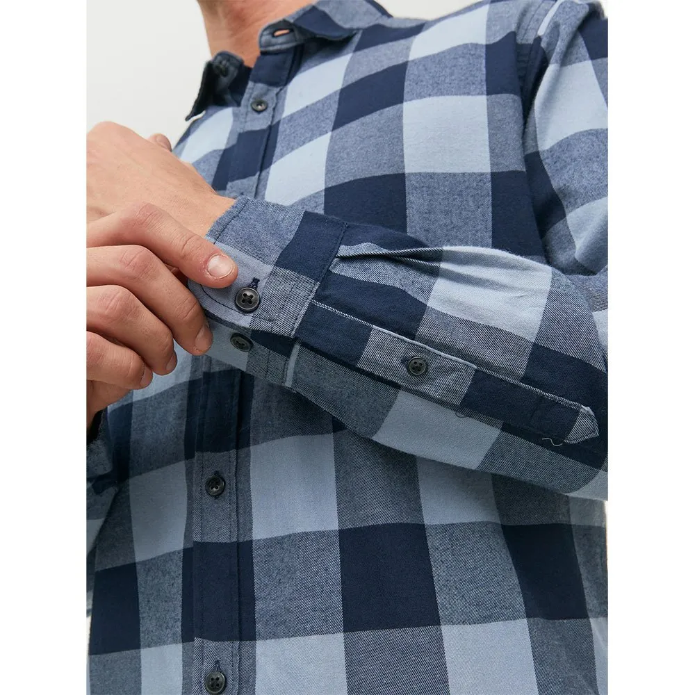 Jack & Jones Gingham Twill Long Sleeve Shirt 8 Jack & Jones Gingham Twill Long Sleeve Shirt - Image 6