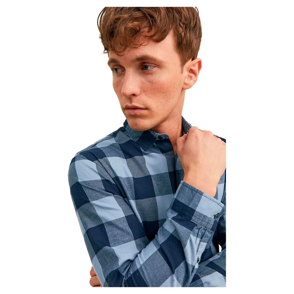 Jack & Jones Gingham Twill Long Sleeve Shirt 9 Jack & Jones Gingham Twill Long Sleeve Shirt - Image 7