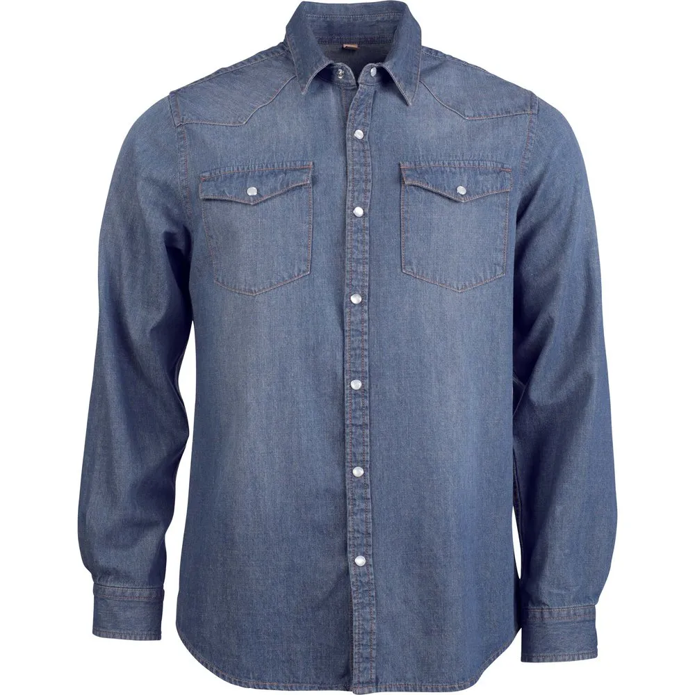 KARIBAN Shirt Denim 2 KARIBAN Shirt Denim
