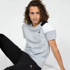 Le Coq Sportif BAT N°1 Short Sleeve T-Shirt -FlexWardrobe Sales Shop le coq sportif bat n 1 short sleeve t shirt 4