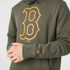 NEW ERA MLB Boston Red Socks Seasonal Hoodie -FlexWardrobe Sales Shop new era mlb boston red socks seasonal hoodie 3