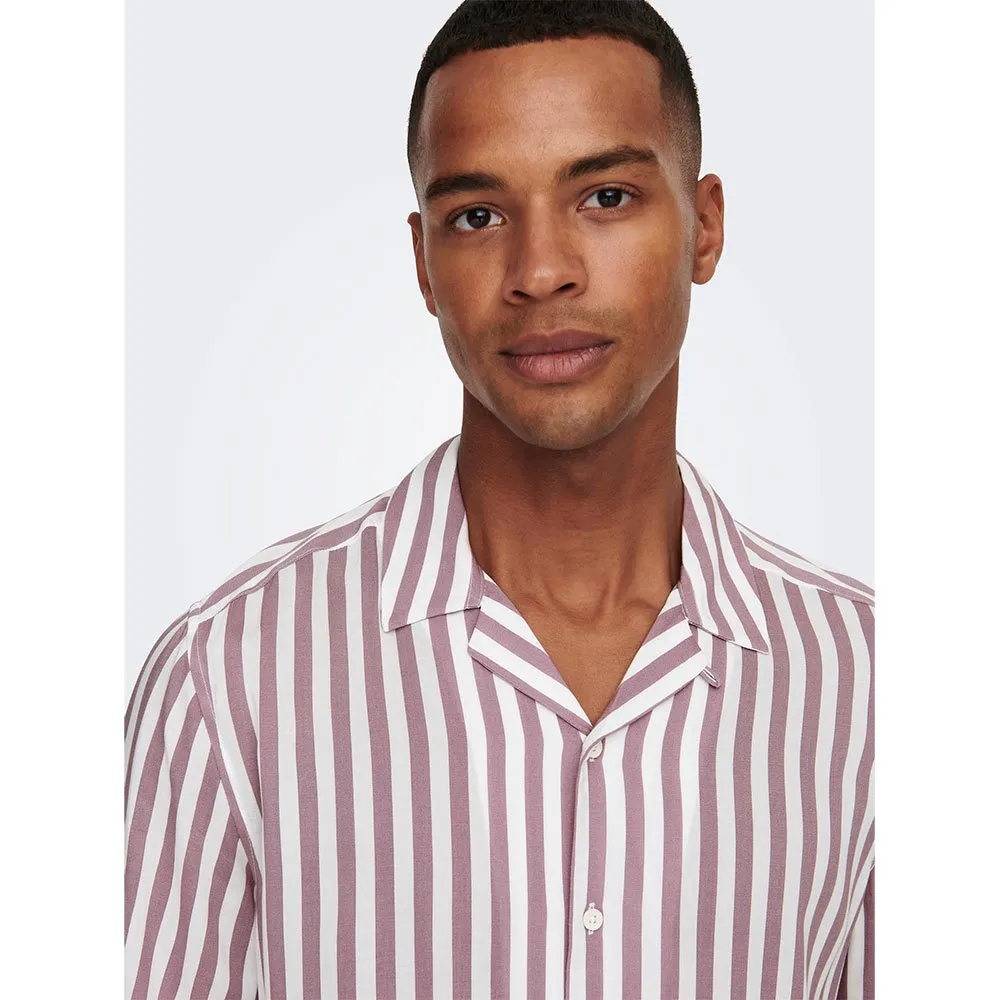 Only & Sons Wayne Life Viscose Short Sleeve Shirt 9 Only & Sons Wayne Life Viscose Short Sleeve Shirt - Image 7