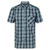 Regatta Mindano VI Checked UTRG7354 Short Sleeve Shirt 2 Regatta Mindano VI Checked UTRG7354 Short Sleeve Shirt -FlexWardrobe Sales Shop regatta mindano vi checked utrg7354 short sleeve shirt