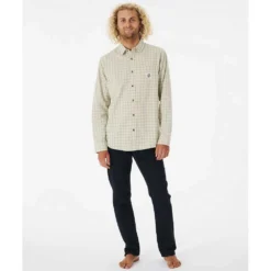 Rip Curl Swc Rails Flannel Long Sleeve Shirt -FlexWardrobe Sales Shop rip curl swc rails flannel long sleeve shirt 4