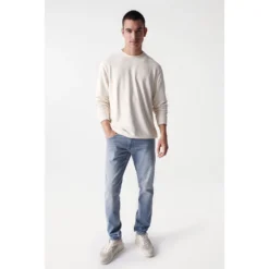 Slim Fit Knit De Jeans -FlexWardrobe Sales Shop salsa jeans slim fit knit de jeans 2