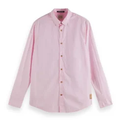 Scotch & Soda Regular Fit Poplin Long Sleeve Shirt -FlexWardrobe Sales Shop scotch soda regular fit poplin long sleeve shirt 2