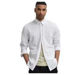 Selected Slim New Linen Long Sleeve Shirt 13 Selected Slim New Linen Long Sleeve Shirt -FlexWardrobe Sales Shop selected slim new linen long sleeve shirt 5