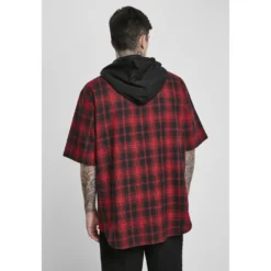 URBAN CLASSICS Hooded Shirt -FlexWardrobe Sales Shop urban classics hooded shirt 2