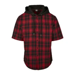 URBAN CLASSICS Hooded Shirt -FlexWardrobe Sales Shop urban classics hooded shirt 5