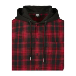 URBAN CLASSICS Hooded Shirt -FlexWardrobe Sales Shop urban classics hooded shirt 7