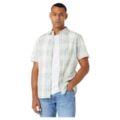 Wrangler 1 Pocket Regular Fit Short Sleeve Shirt