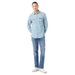 Wrangler Heritage Long Sleeve Shirt 11 Wrangler Heritage Long Sleeve Shirt -FlexWardrobe Sales Shop wrangler heritage long sleeve shirt 4